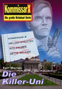 Cover Earl Warren Kommissar X - Die Killer-Uni